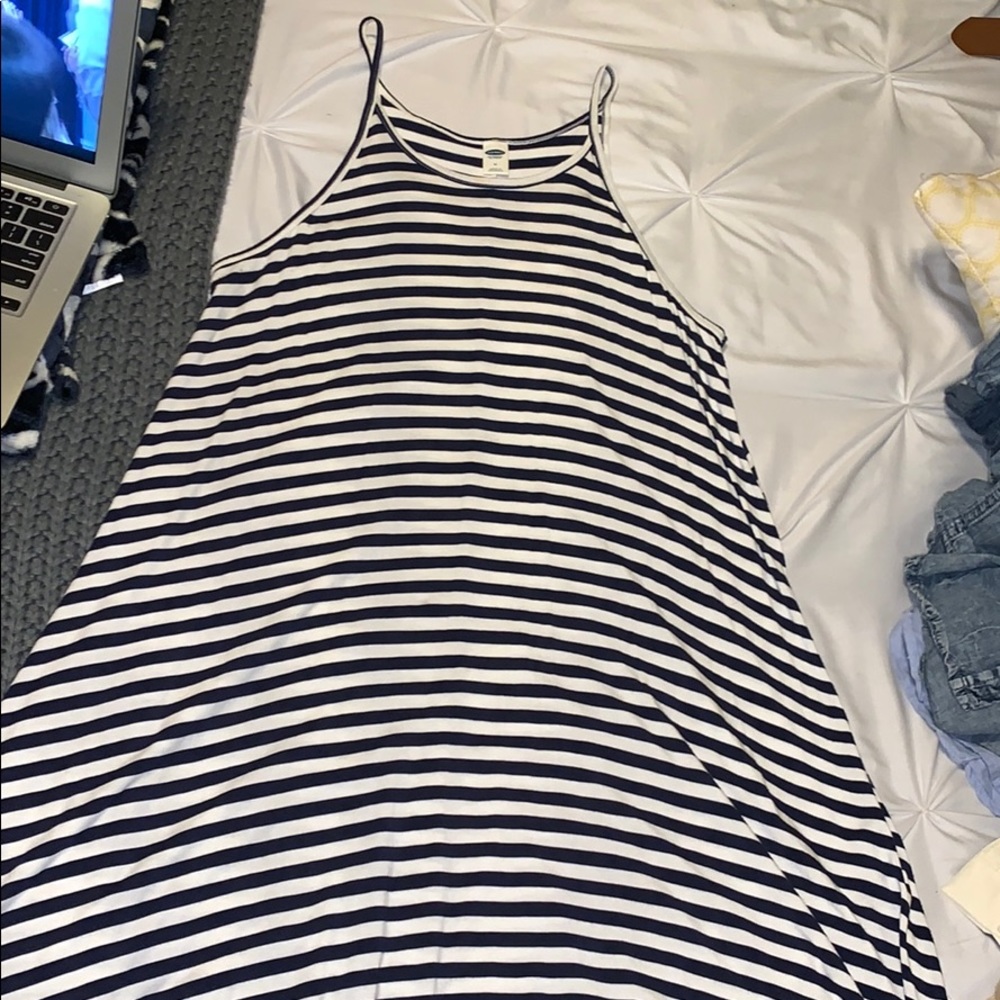 striped old navy dress